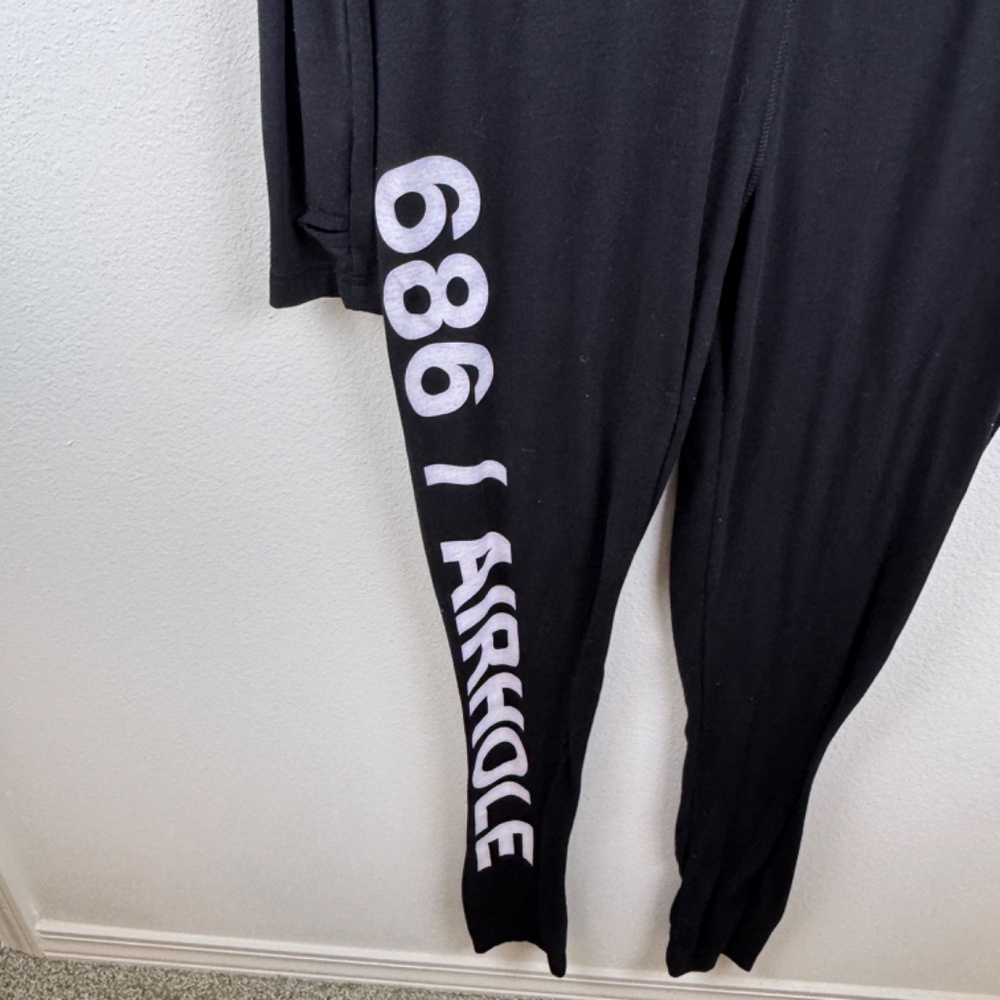 686 Airhole Black One Piece Thermal First Layer Insulation / Men's Size Large - Picture 2 of 11